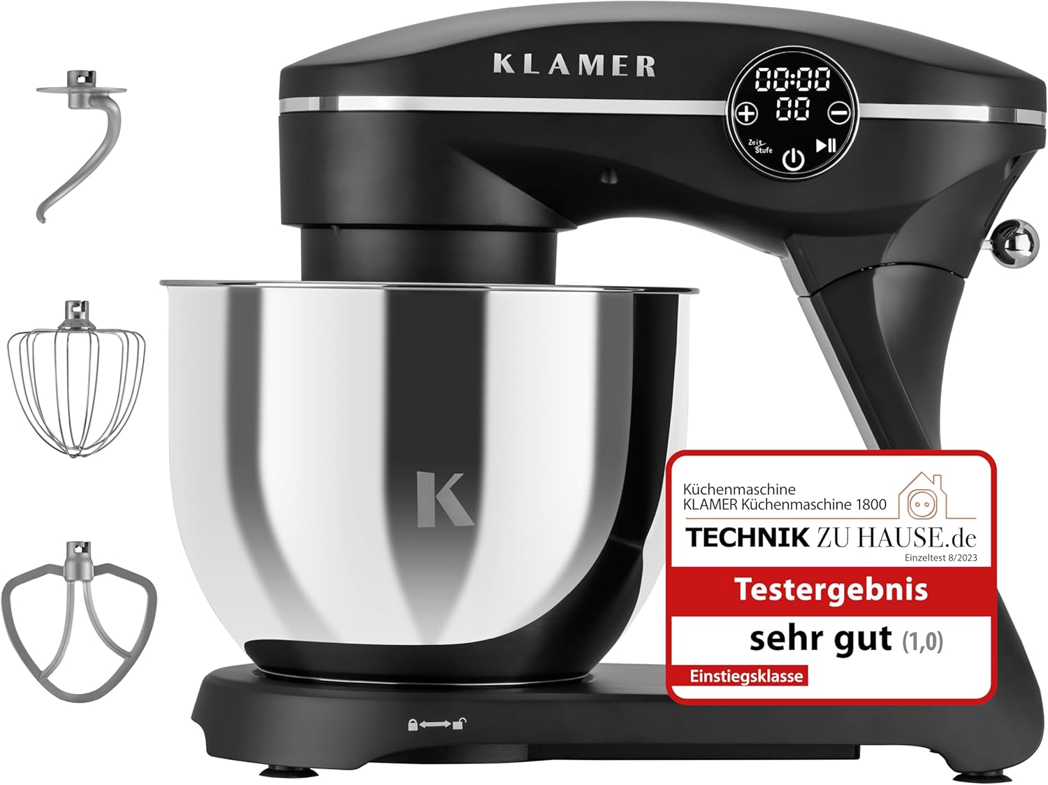 KLAMER Küchenmaschine 1800 W